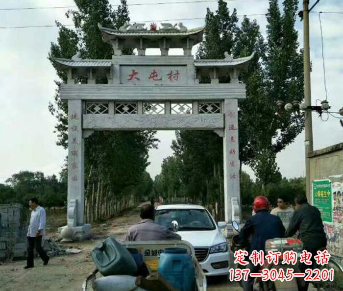开封石雕牌坊——传承古老文化的艺术瑰宝