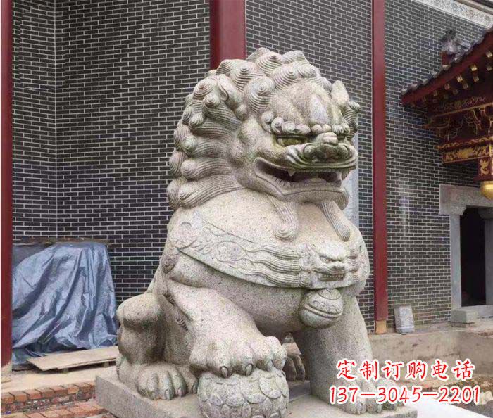 开封巨型大理石狮子雕塑