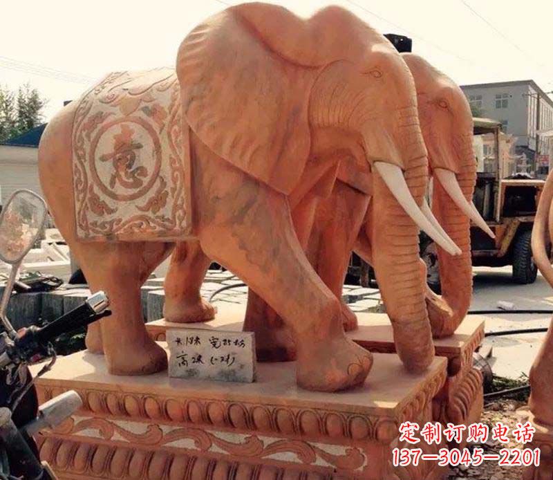 开封大象雕塑 传承古典文化的艺术精品