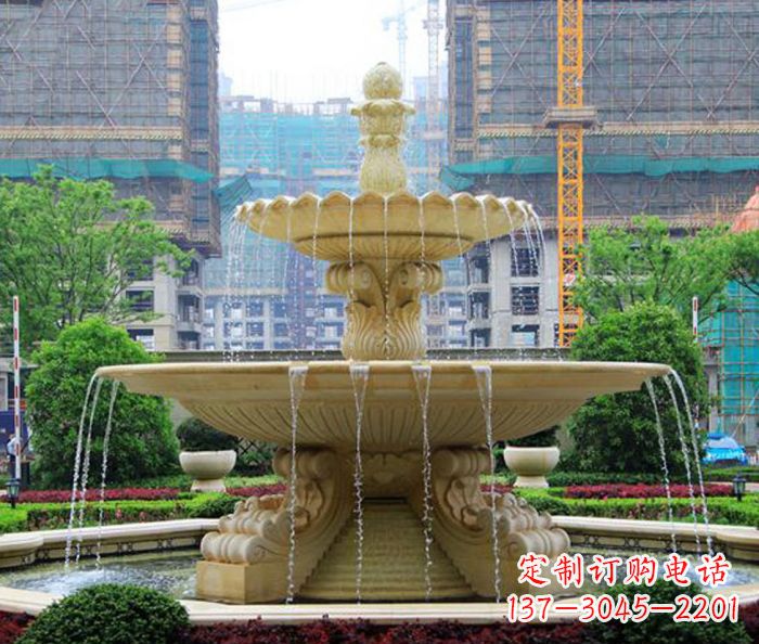 开封大理石大型喷泉石雕 (4)