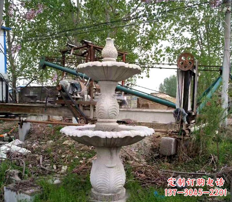开封大理石多层喷泉石雕雕塑艺术的精美之作