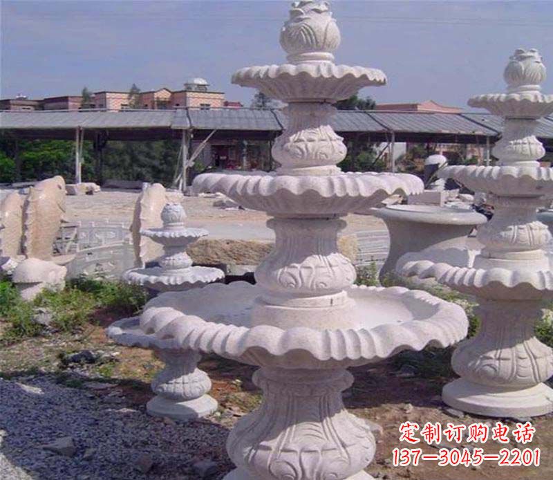 开封石雕喷泉展现精美的艺术灵感