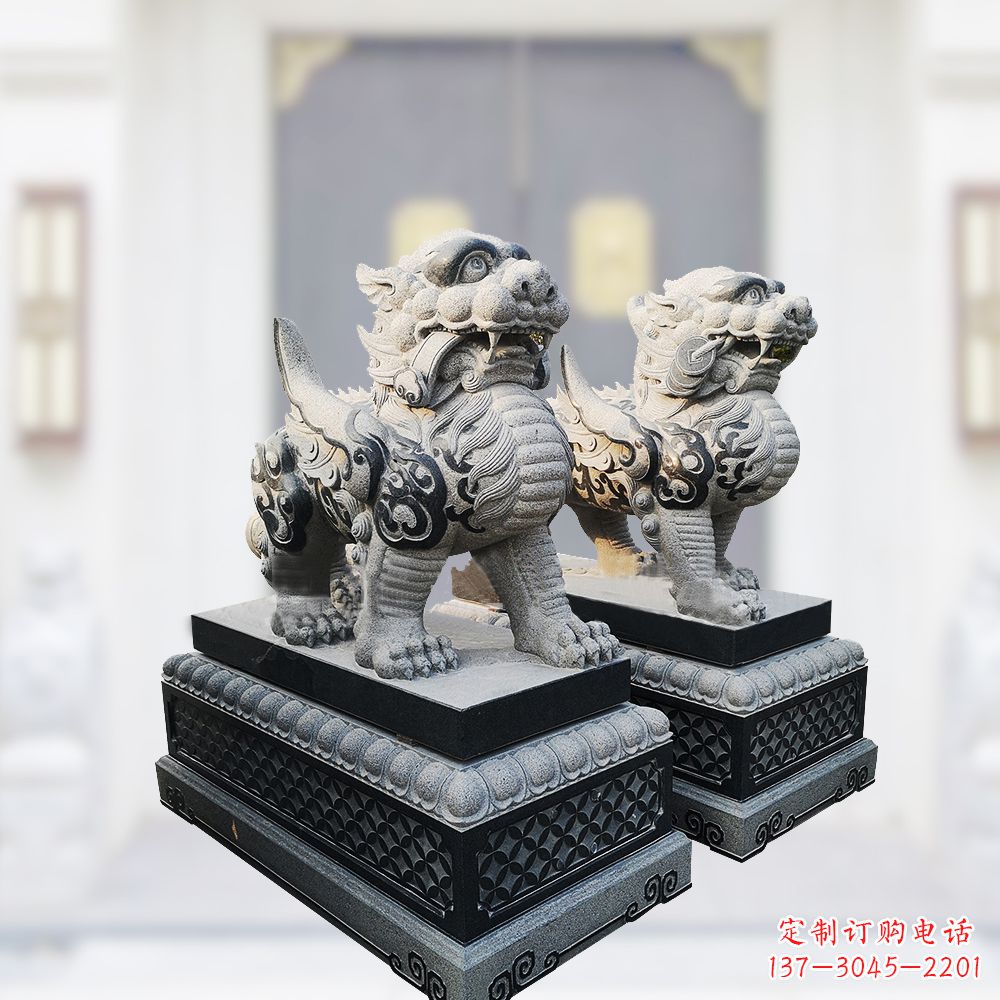 开封大理石雕刻的貔貅