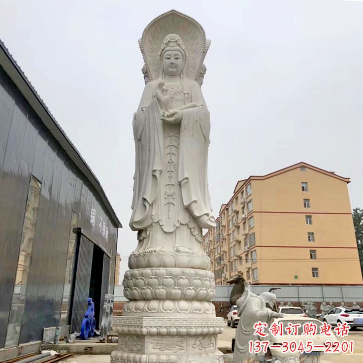 开封大理石观音雕像的魅力