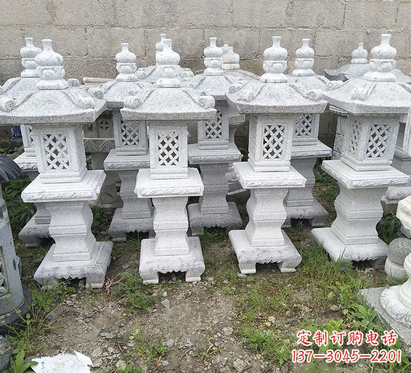 开封大理石公园石灯222