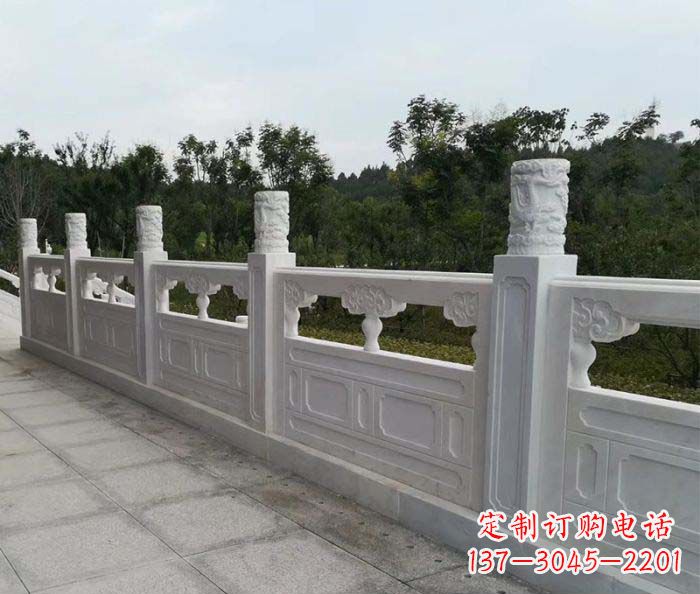 开封大理石建筑石雕栏板 (3)