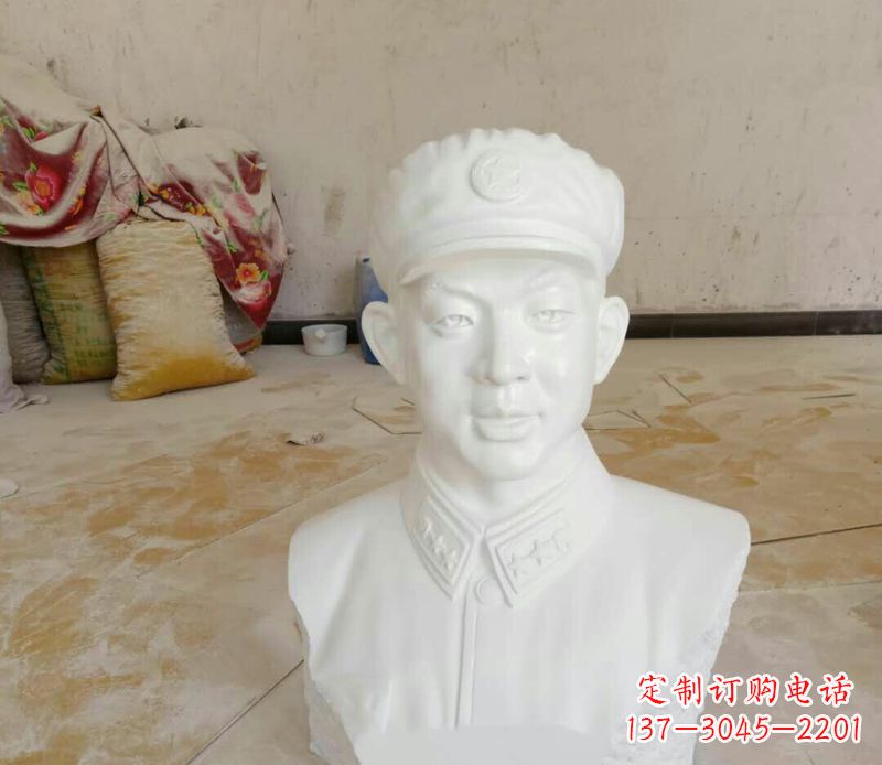 开封大理石雷锋石雕