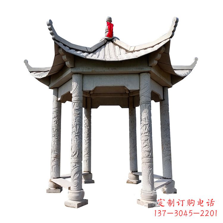 开封中领雕塑大理石凉亭雕塑