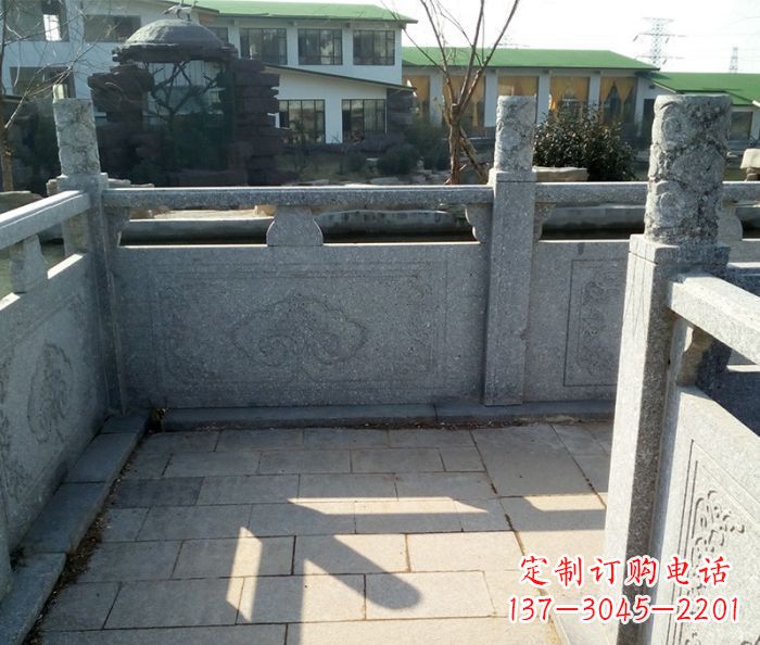 开封精美大理石栏板雕塑