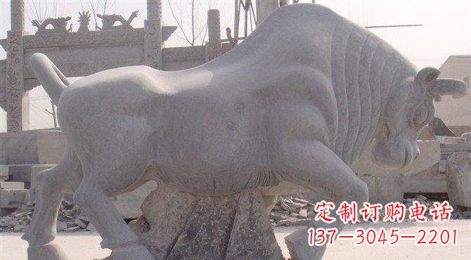 开封大理石牛雕塑——让你家里充满独特艺术气息