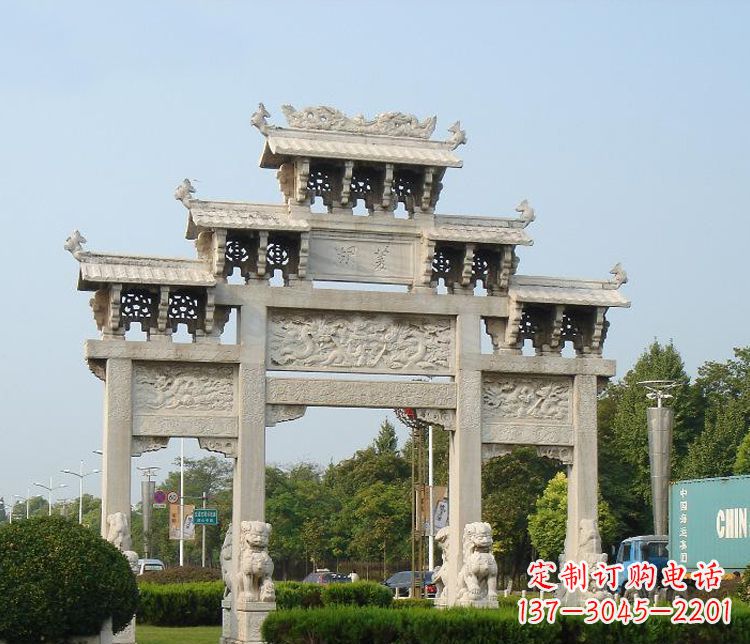 开封大理石牌坊雕塑——精致纯粹、卓越优雅