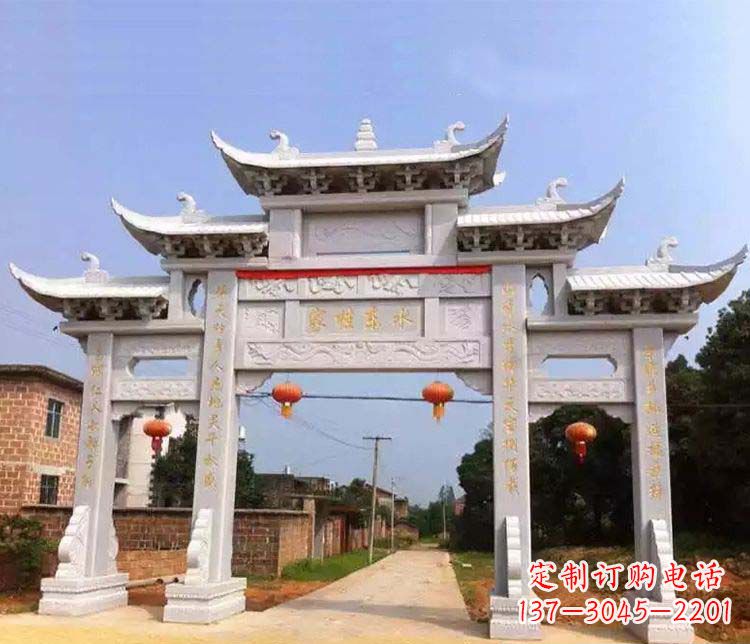 开封大理石牌坊石雕