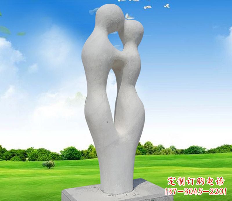 开封情侣石雕,永恒的爱恋