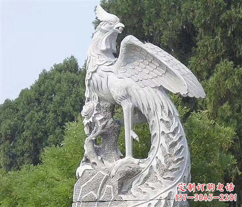 开封大理石凤凰雕塑