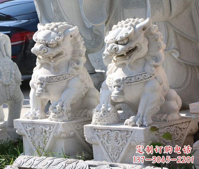 开封大理石狮子雕塑