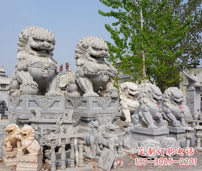 开封大理石狮子雕塑