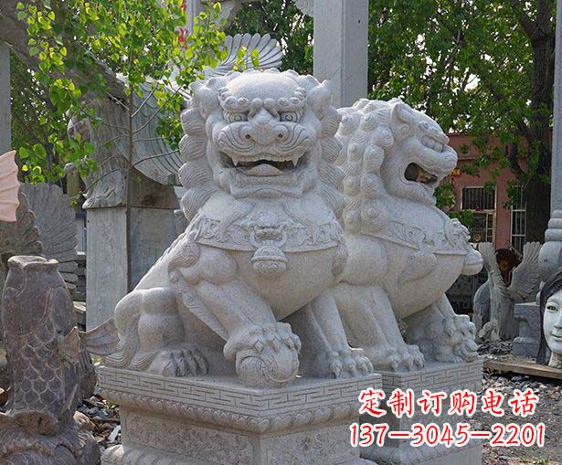 开封中领雕塑狮子雕塑定制