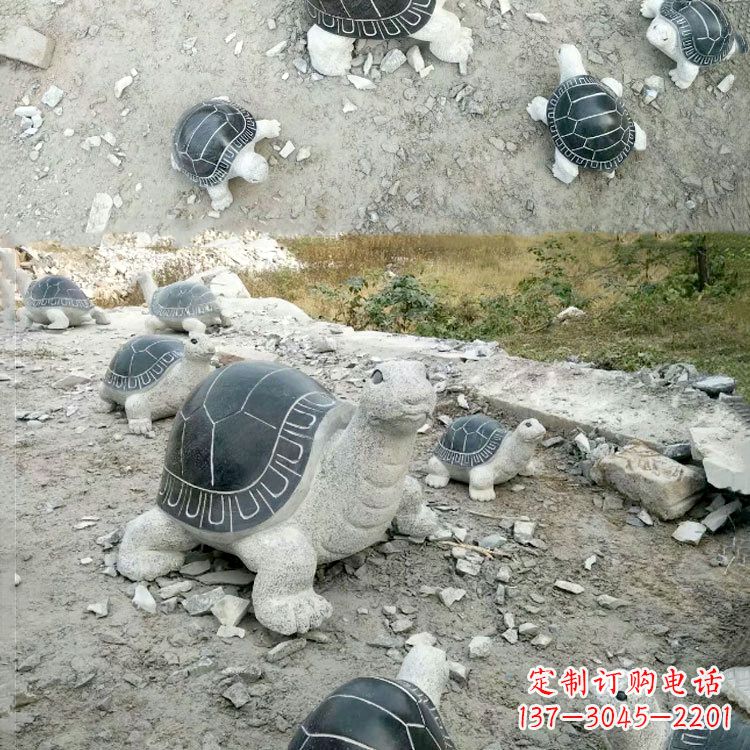 开封全新精美大理石乌龟雕塑