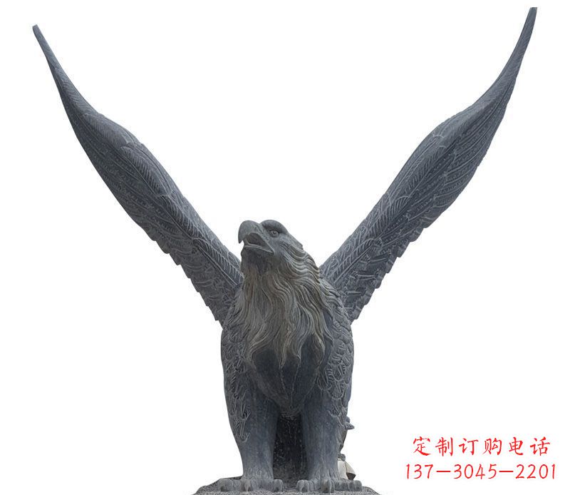 开封大理石老鹰雕塑