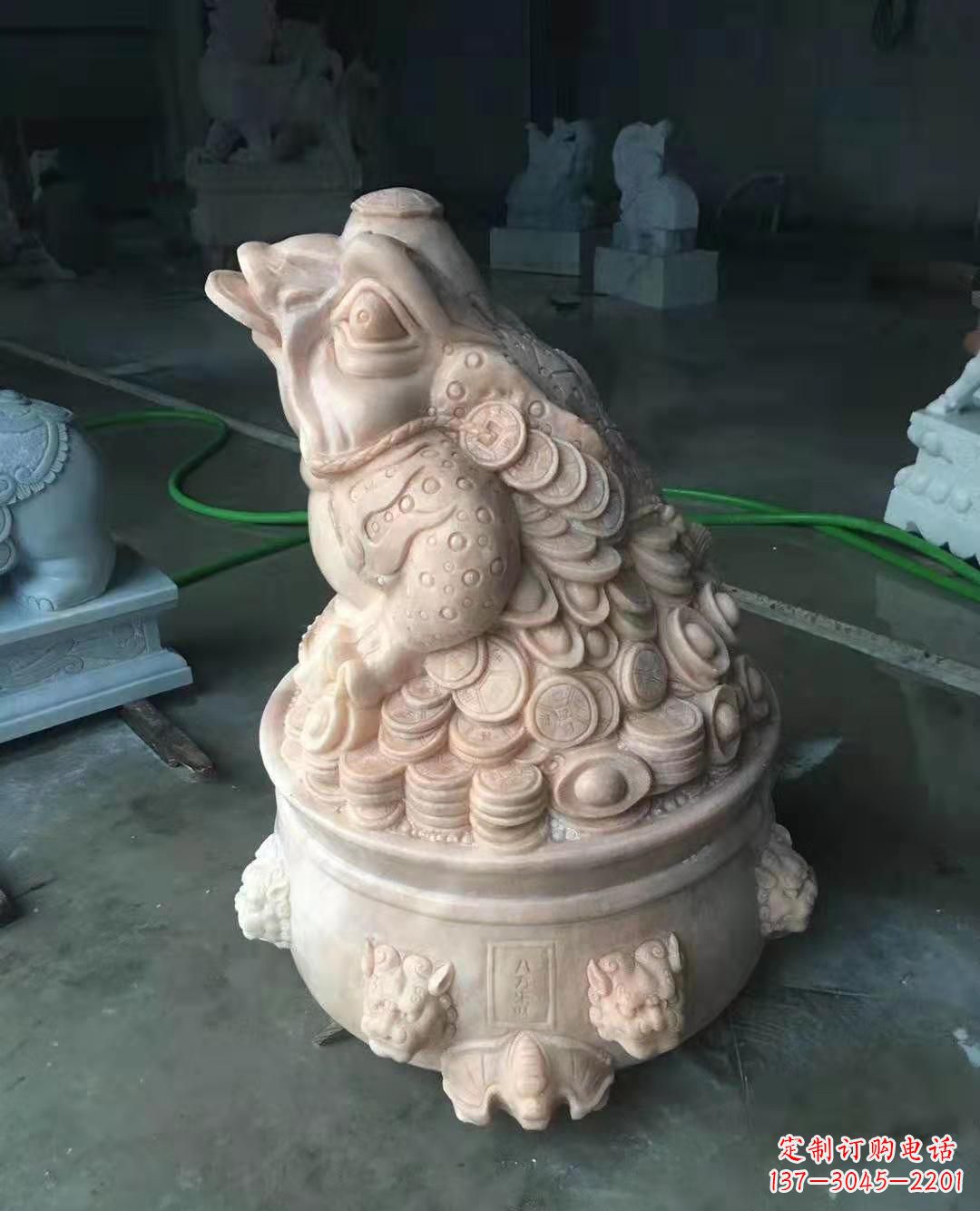 开封精致石雕动物雕塑