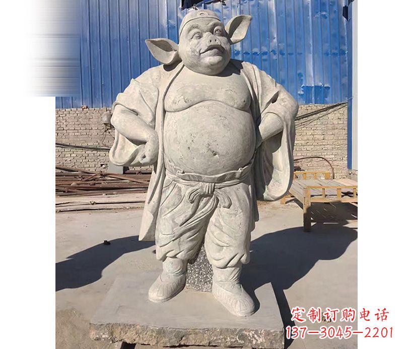 开封大理石猪八戒雕塑