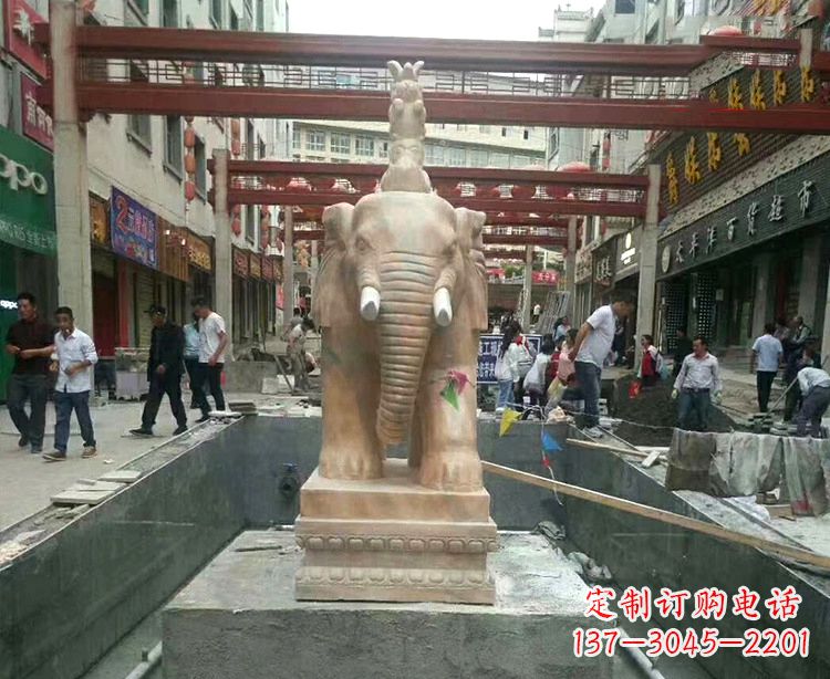 开封大象石材雕塑