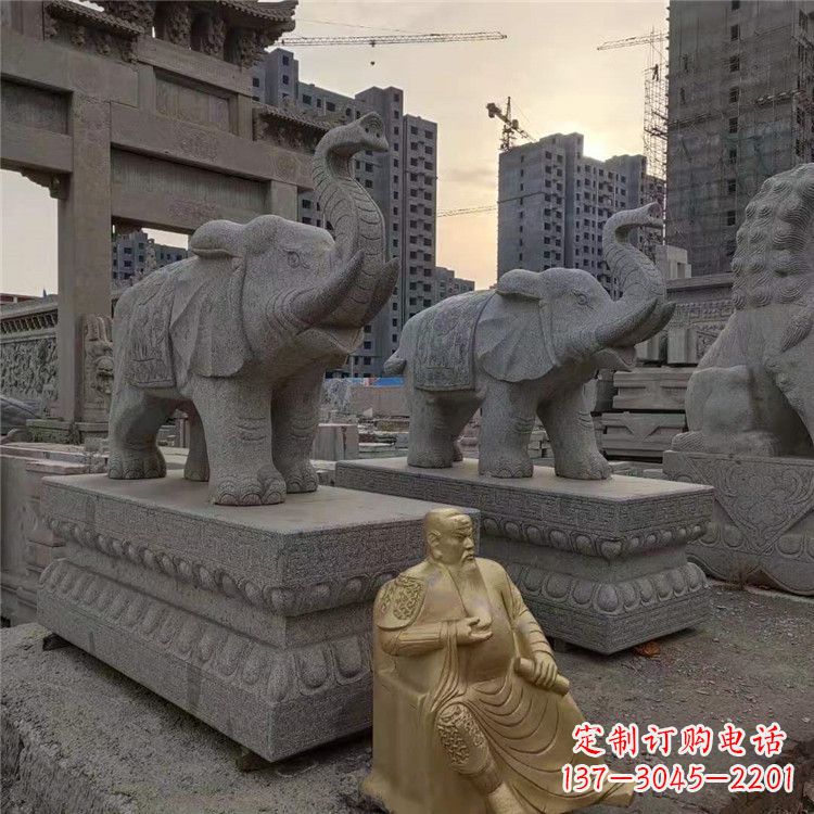 开封大象石雕吸水