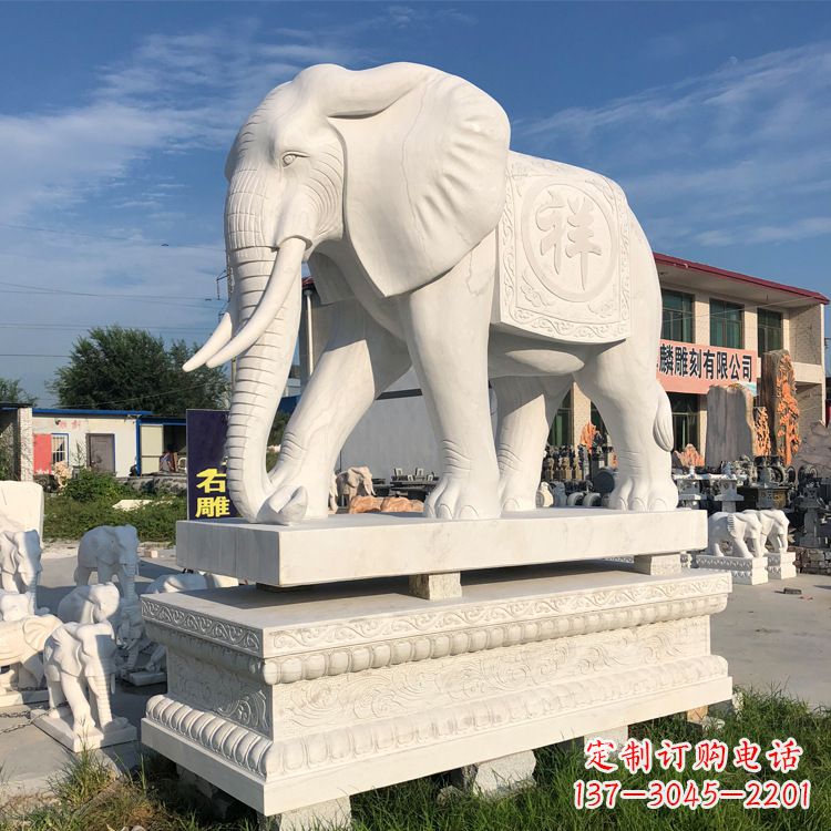开封大象岩石雕塑