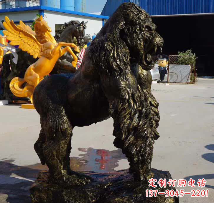 开封大猩猩铜雕