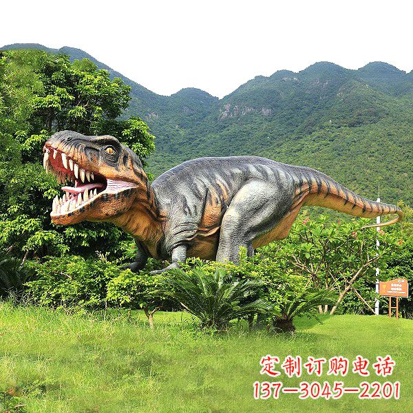 开封大型仿真恐龙公园雕塑