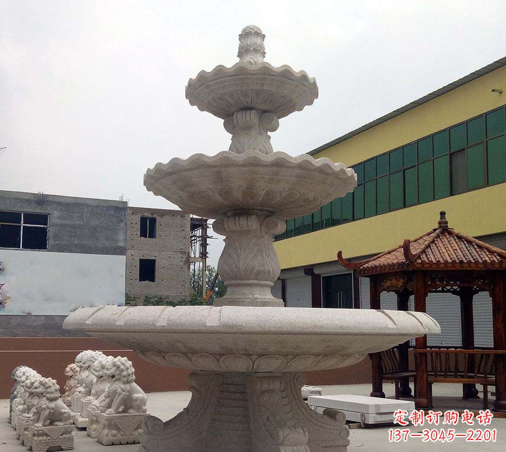 开封大型景观喷泉石雕