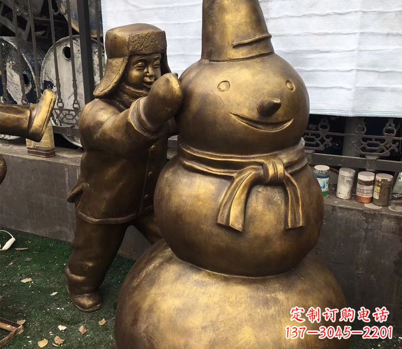 开封儿童铜雕精美礼品