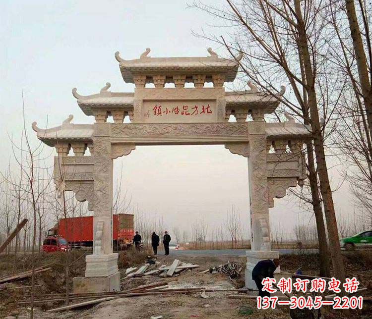 开封大理石牌坊石雕
