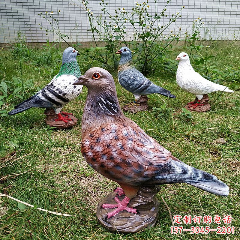 开封纪念和平鸽雕塑