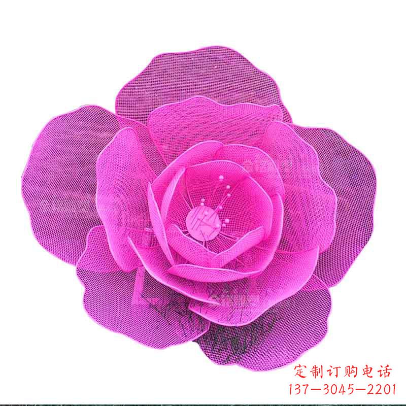 开封精美玫瑰金属雕塑