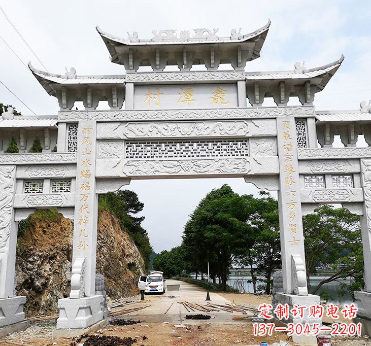 开封东夏侯石雕牌坊