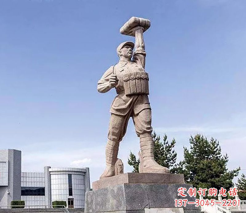 开封董存瑞石雕