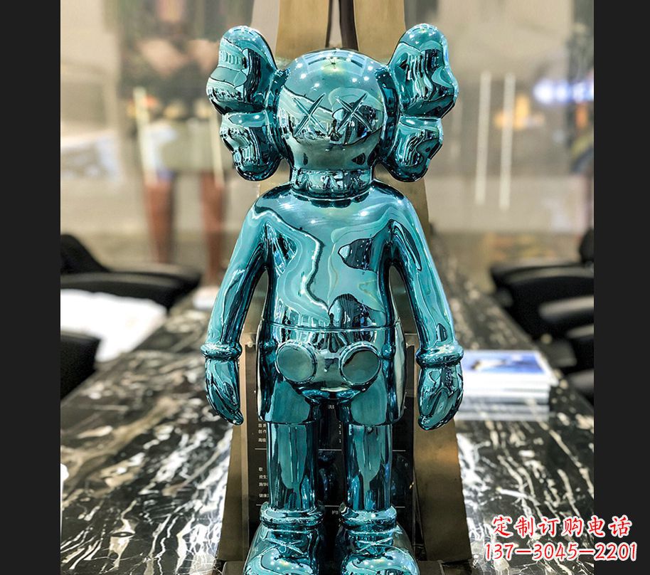 开封不锈钢机器人雕塑