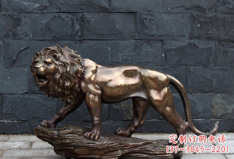 开封高雅雕刻—狮子铜雕塑