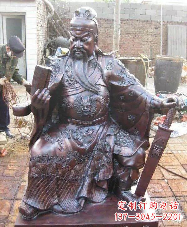 开封关公铜雕——象征着一份久远精神的传承
