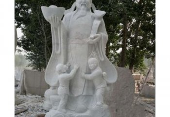 开封大理石财神雕塑——守护家庭繁荣