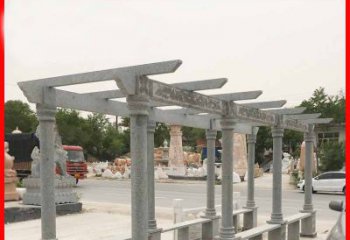 开封大理石公园石雕长廊高端定制雕塑
