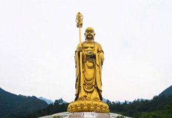 开封高端定制大型地藏菩萨铜雕