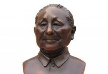 开封伟人铜雕邓小平胸像