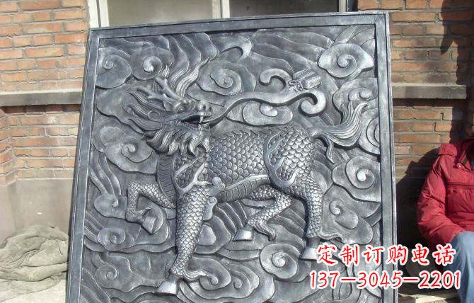 开封雕塑·锻铜古典麒麟