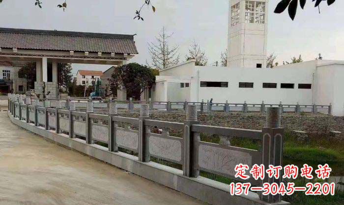 开封精美仿古栏板石雕