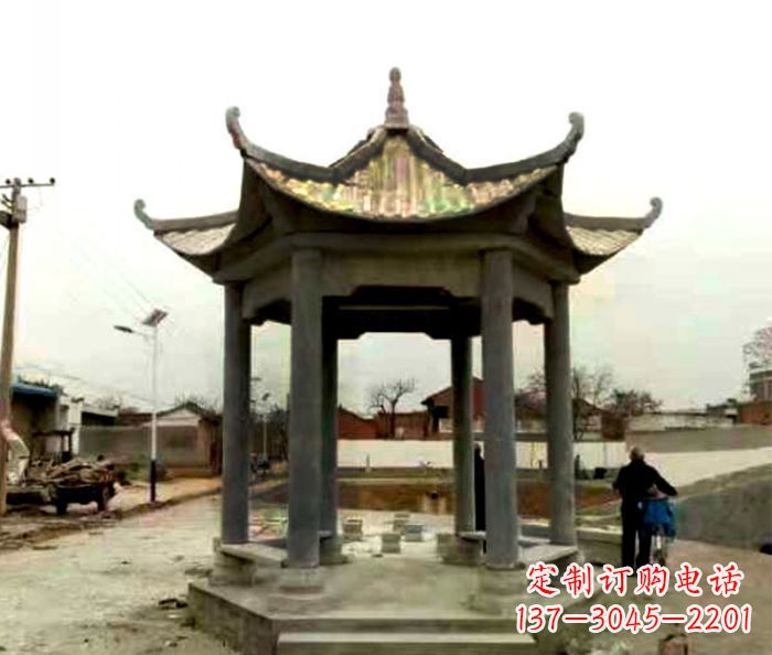 开封仿古凉亭石雕限量版