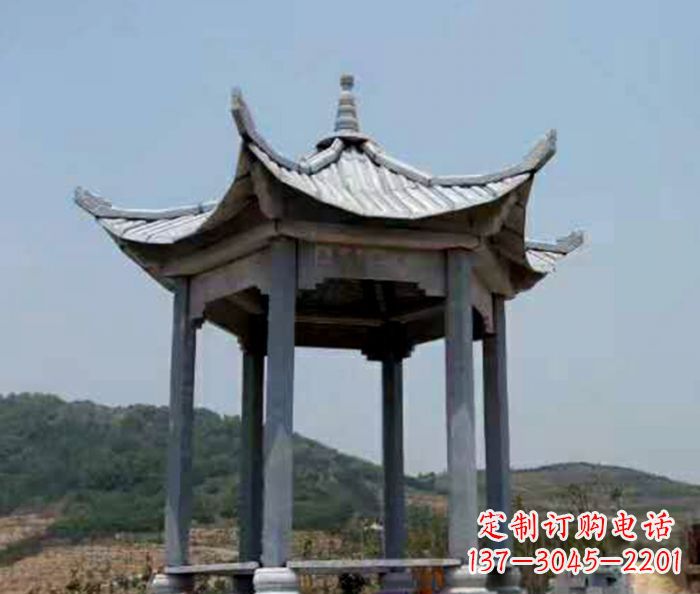 开封仿古石雕凉亭