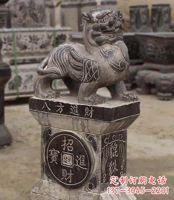 开封仿古石雕貔貅雕塑