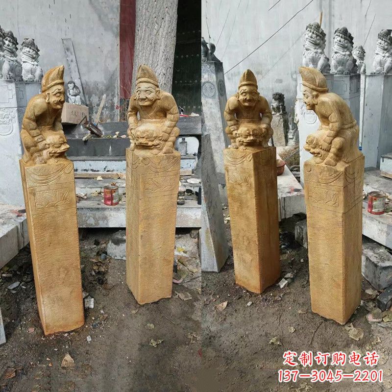 开封仿古拴马桩